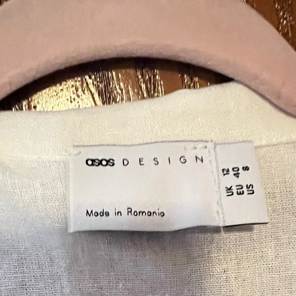 New ASOS LONG SLEEVE SUMMER DRESS SZ. 8 - Picture 4 of 6